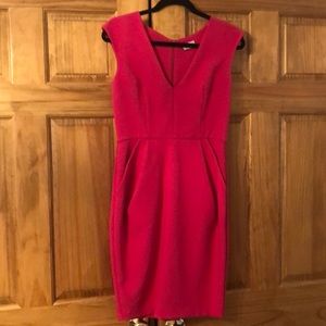 Bright Pink Dress with Pockets!!